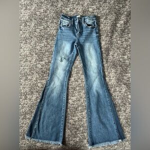 Girls Kancan High-rise Flare Jeans